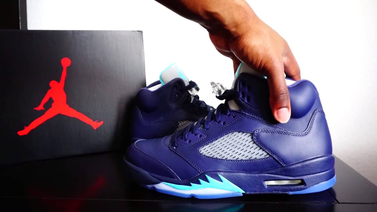 air jordan 5 pre grape