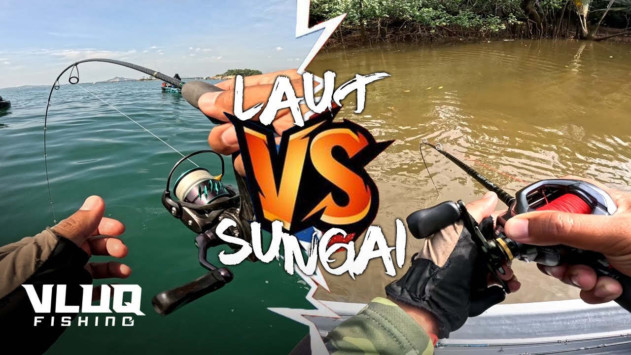KERJA GILA!! Laut VS Sungai DALAM SATU HARI!! - 