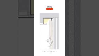 Millwork detail drawn with Rayon software. Try it for free here: www.rayon.design #interiordesigner