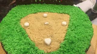 Baseball Field cake