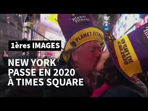 Vidéo: Célébrer le Nouvel An à Times Square