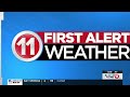 Mostly sunny and cooler for Thursday... Tori Alvarado's First Alert Weather Forecast 12/11/25