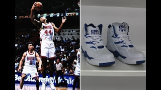 NBA 2K17 How to make Derrick Coleman British knights dymacel white 1993