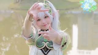 Cosplay In The End, Im Just The Moon. The Real Sun Is Long Gone Genshin Impact Nahida Girl