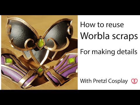 My 8 WORBLA BREASTPLATES! Tips and tricks for making female