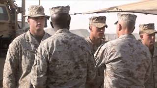 1st Battalion, 8th Marines visited by Commandant and Sgt. Maj. of the Marine Corps