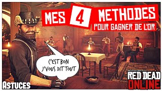 💲GAGNER DE L'OR FACILEMENT... OU PRESQUE | Red Dead Online | Logique & Lingots