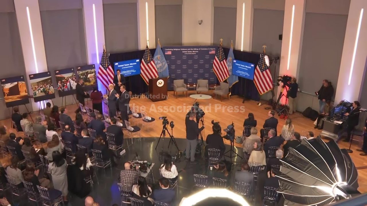 Waltz, Nicki Minaj join faith leaders on rising violence against Christians in Nigeria