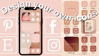 How to Design + Create your OWN Custom App Icons for iPhone *iOS 14* (FREE, QUICK, EASY & AESTHETIC) screenshot 4