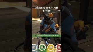 Gathering at the 4Fort Bridge #gaming #teamfortressclassic