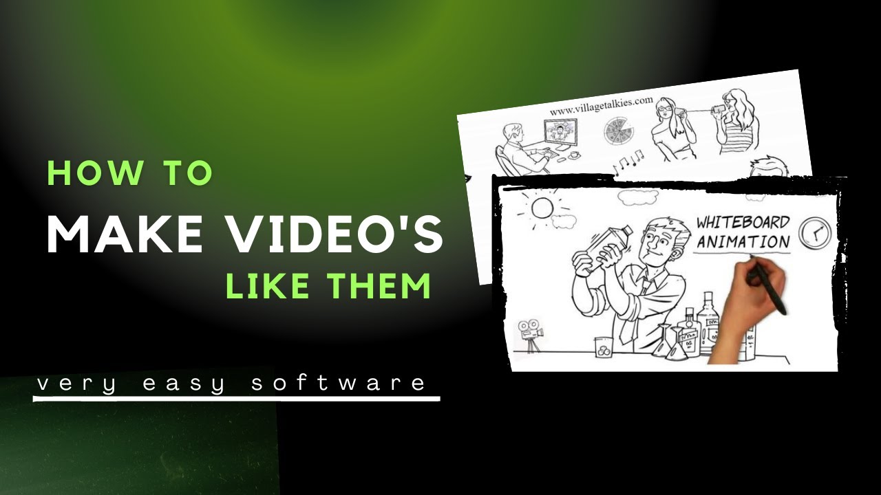 HOW TO MAKE WHITE BOARD ANIMATION VIDEO || HOW TO DOWNLOAD ||TECH NO GIGS.