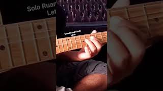 Solo Ruang Rindu  Letto  Solo Gitar Akustik ruangrindu lettoband akustik guitar cover