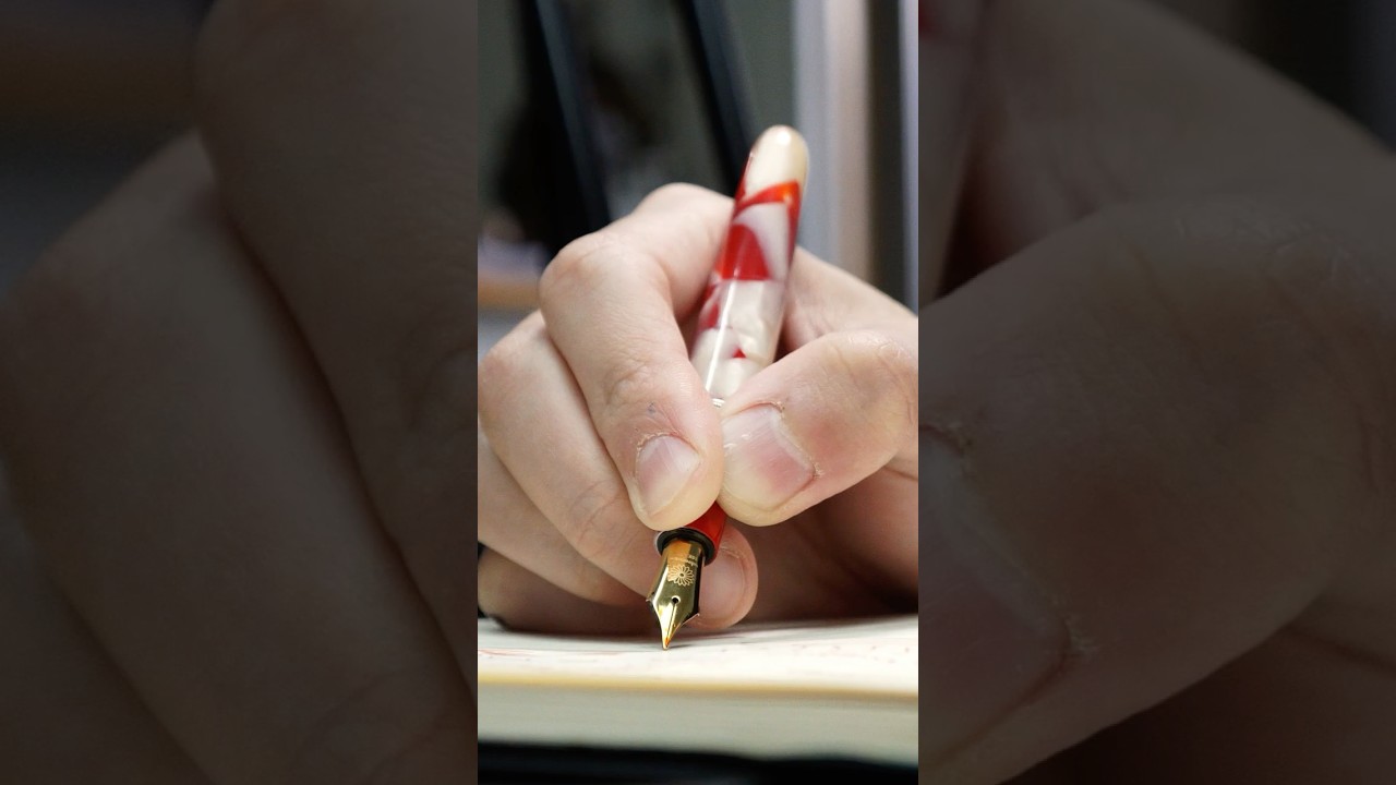 ASMR Writing Dream Pen Celluloid ✒️🐟