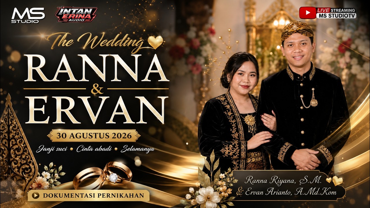 LIVE ADAT JAWA  " RENNA & ERVAN " || 29.08.2026