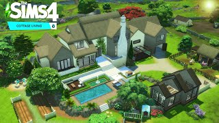 Renovated Farmhouse on a Hill | The Sims 4 | Realtime (Cottage Living) Part 6
