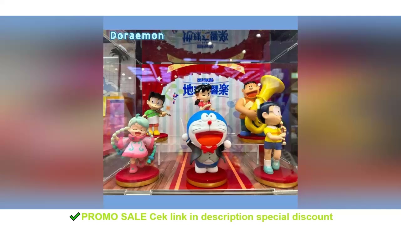 Doraemon Earth Symphony Series Blind Box Comic Character Nobita Nobi Shizuka Minamoto Big G Honekawa