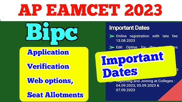 ap eamcet Bipc web Options 2023|for fisheries|education guru telugu|eamcet Bipc web Options