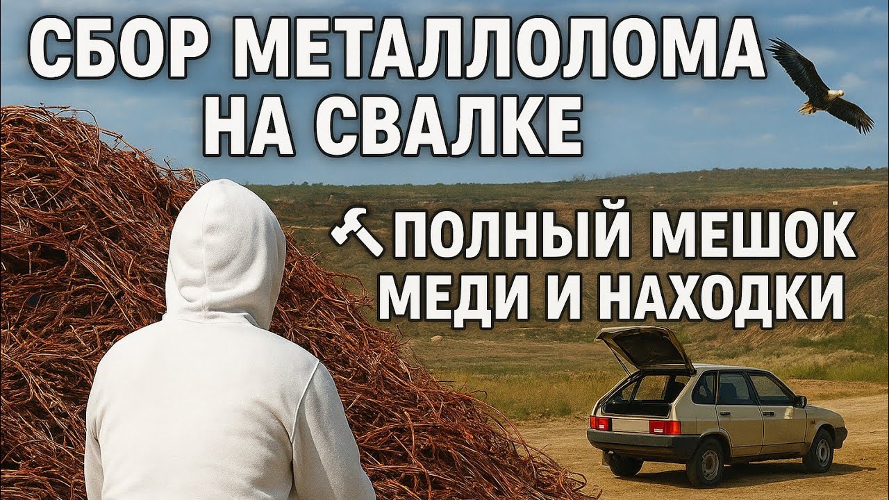 МЕДЬ НА СВАЛКЕ хорошее количество