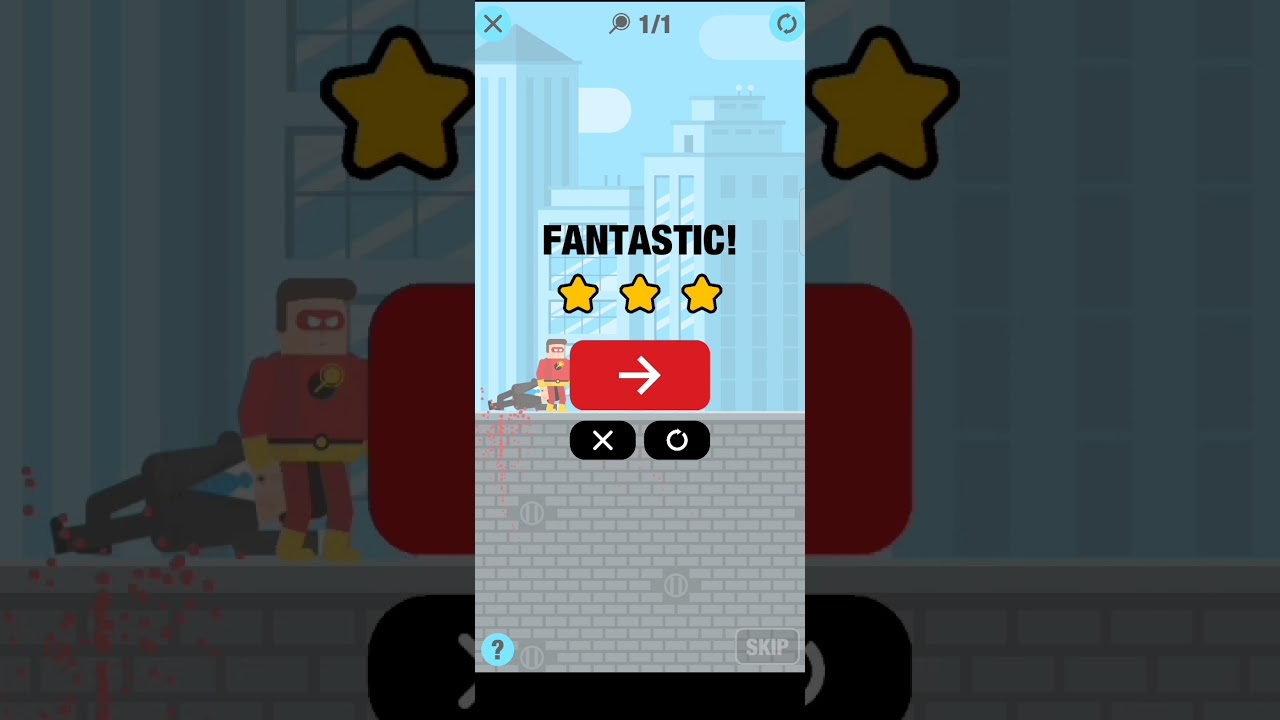 Level 1-6  3Stars ⭐  Walkthrough | The Superhero League