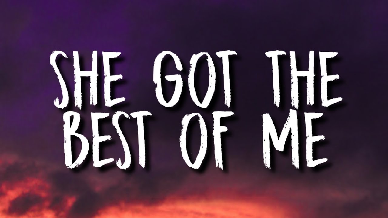 Luke Combs - She Got the Best of Me (Lyrics) - YouTube