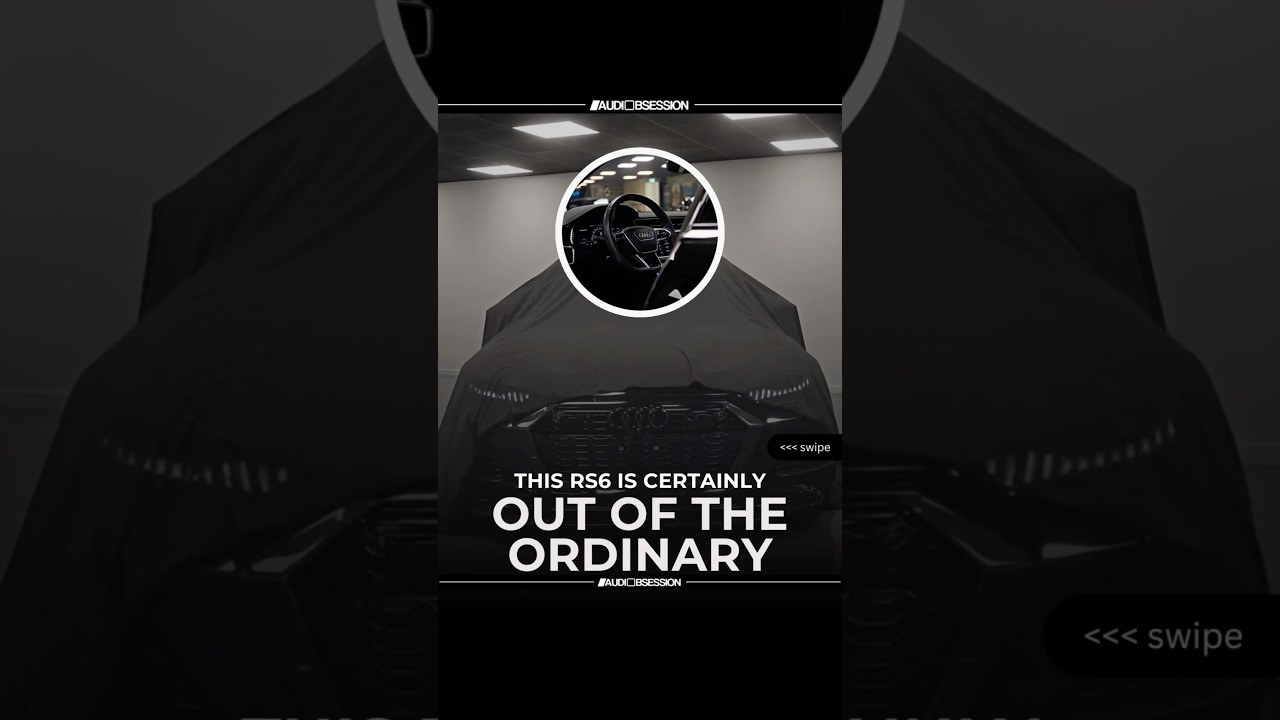 This Audi RS6 Avant sits in a category of one 🔥 #rs6 #audi #audiluxury