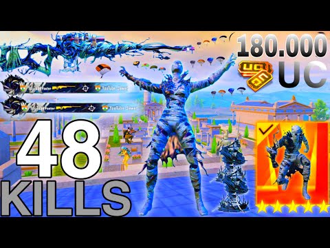 OMG😱180.000UC BEST GAMEPLAY with NEW AWM (LEVEL7)+BEST MUMMY SET🔥