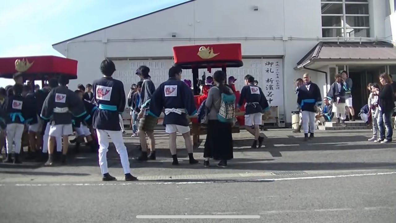 平成28年度 吉原祭 宵宮 新濱組 宿出発① 2016.10.15