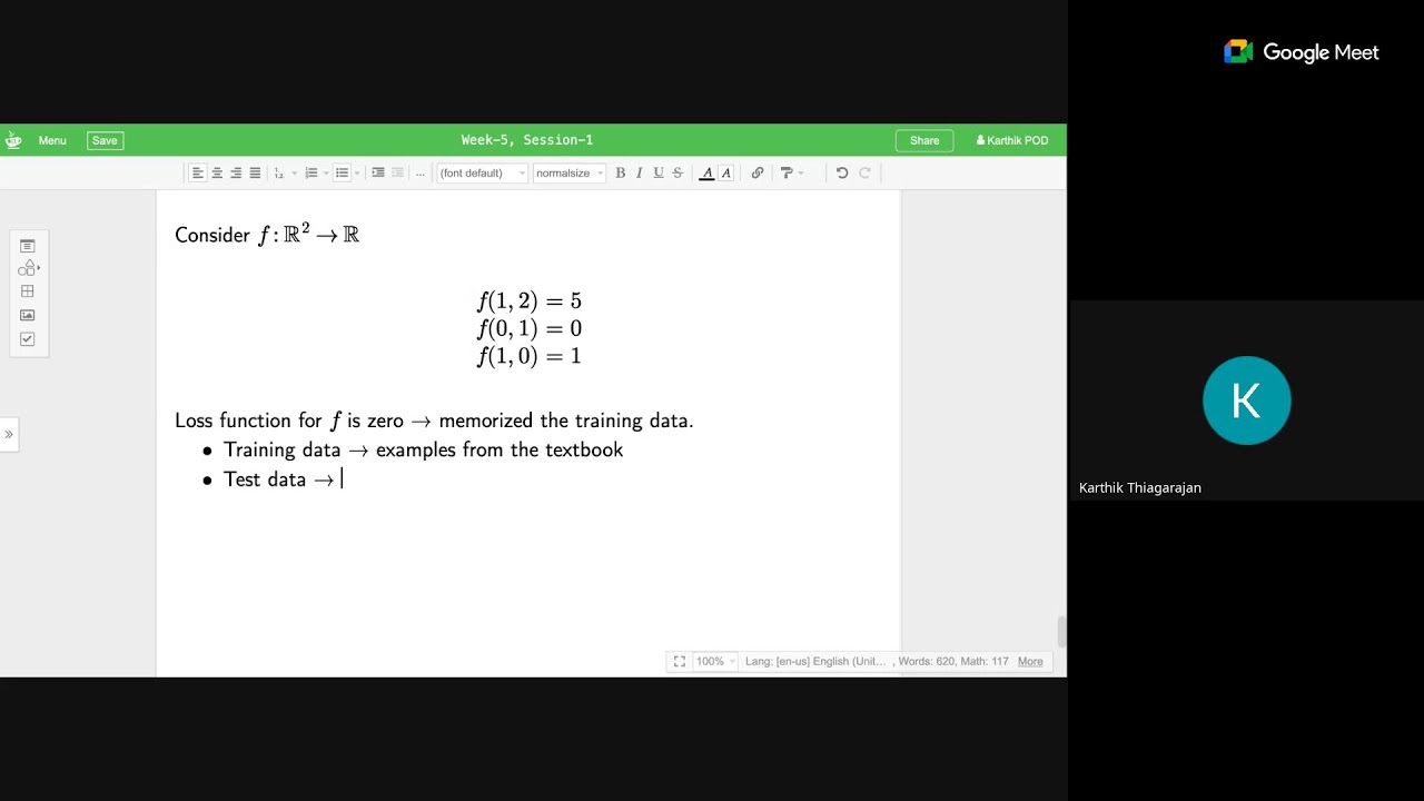 MLT | Week-5 | Session-1