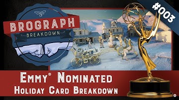 Brograph Breakdown 003 - Emmy® Nominated Holiday Card Breakdown