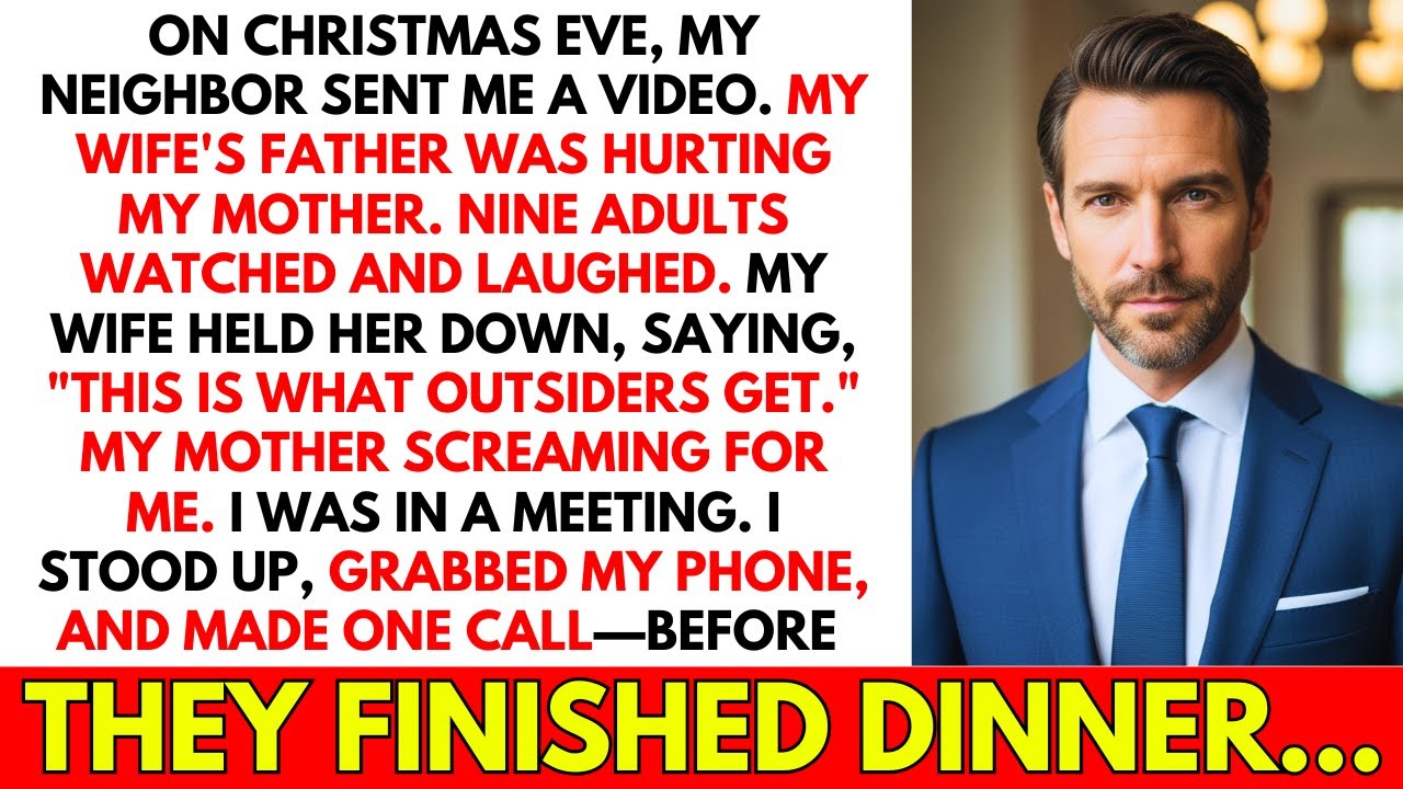 MY FATHER-IN-LAW WAS HURTING SOMEONE I LOVE ON CHRISTMAS SO I MADE ONE DANGEROUSE CALL.