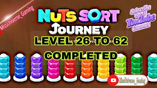 Celebrity Nuts Sort Journey: Level 26 to 62 COMPLETE | Ultimate Puzzle Walkthrough Profile