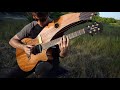 Separate Ways (Worlds Apart)  - Journey - Harp Guitar Cover