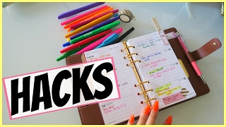 Full 8 PLANNER HACKS YOU NEED TO TRY!! Guide