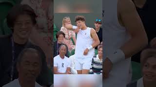 The way Trinity Rodman stares at Ben Shelton 😍 🎥: espn/TT #BlackLove #Wimbledon #Tennis Profile