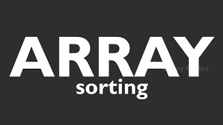 Array Sorting In Pythoncrazy Codespython Tamilpython Tutorial