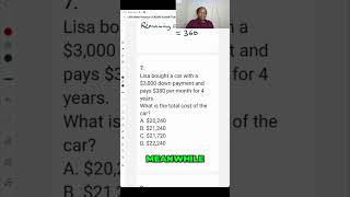Unlock Math Reasoning ASVAB, TEAS, GED, and Car Costs! #asvabmath #math #teasmath #mathprep #exam