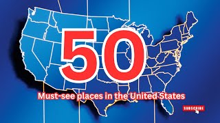 'Explore America: 50 MustSee Places You Can't Miss | Ultimate Travel Guide'#TravelUSA #MustSeeUSA