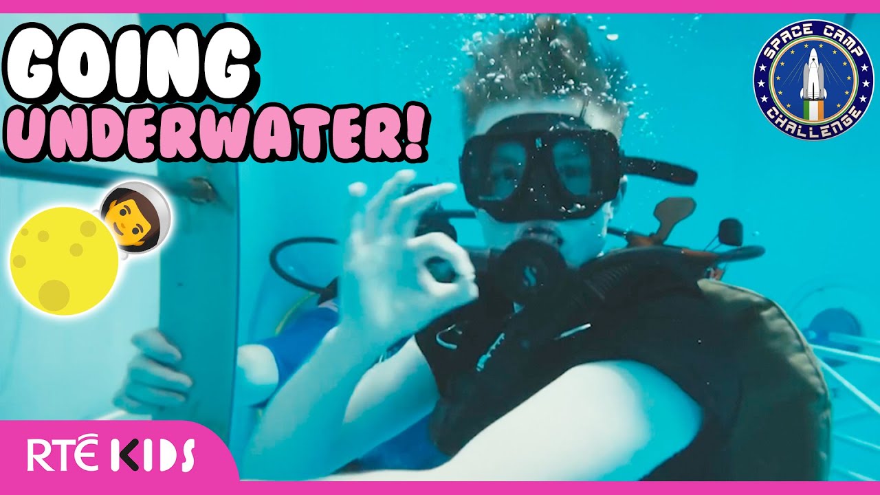 🌊👩‍🚀 Can You Play Basketball Underwater? 🏀 | Space Camp Challenge | RTÉ Kids