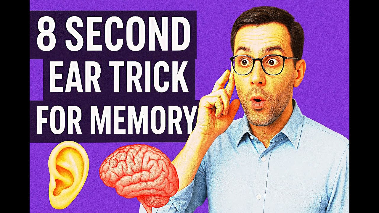 8 SECOND EAR TRICK ✅(WATCH?)✅ 8 SECOND EAR TRICK FOR MEMORY - 8 SECOND EAR TRICK FOR BETTER MEMORY