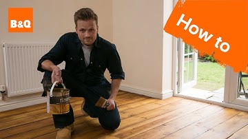 How to sand & varnish floorboards part 2: varnishing