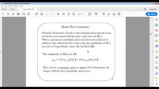 Frequency Response & Bode Plot - constants, real zeros & poles | Signals and Systems | YSAG