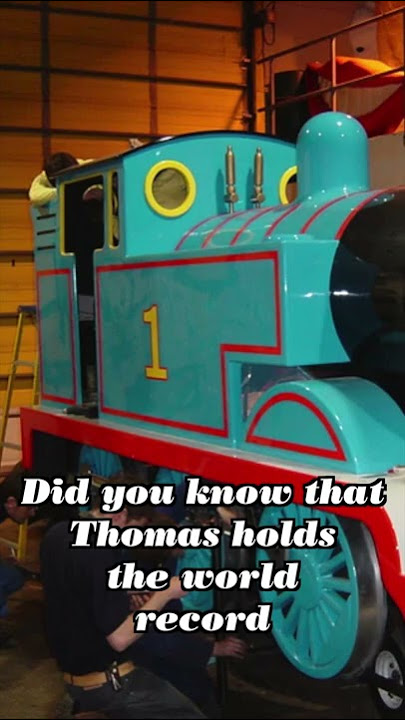 Did You Know That Thomas Holds a Guinness WORLD RECORD? #shorts