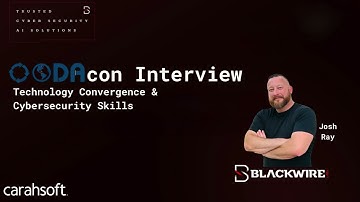 OODAcon Interview: Technology Convergence & Cybersecurity Skills - Josh Ray