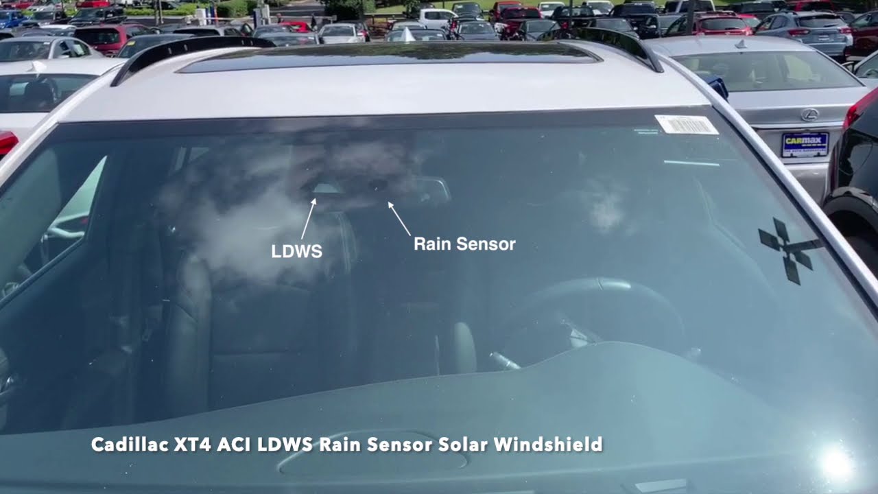 84586463 Cadillac XT4 ACI LDWS Rain Sensor Solar Windshield YouTube