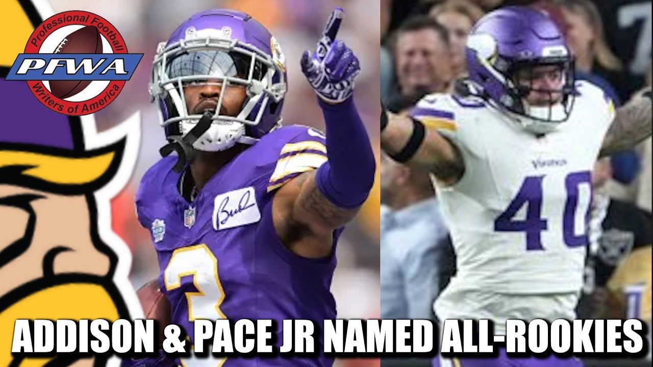 Jordan Addison & Ivan Pace Jr Make PFWA All Rookie Team