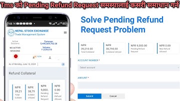 How to Solve Pending Refund Request Problem/Refund Request Cannot be Approved/Pending Refund Request