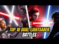 Star wars best lightsaber battles dualwielders