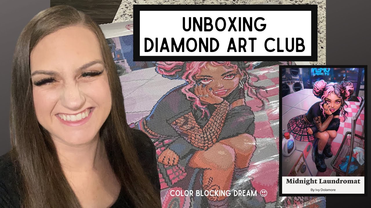 unboxing-diamond-art-club-midnight-laundromat-by-ivy-dolamore