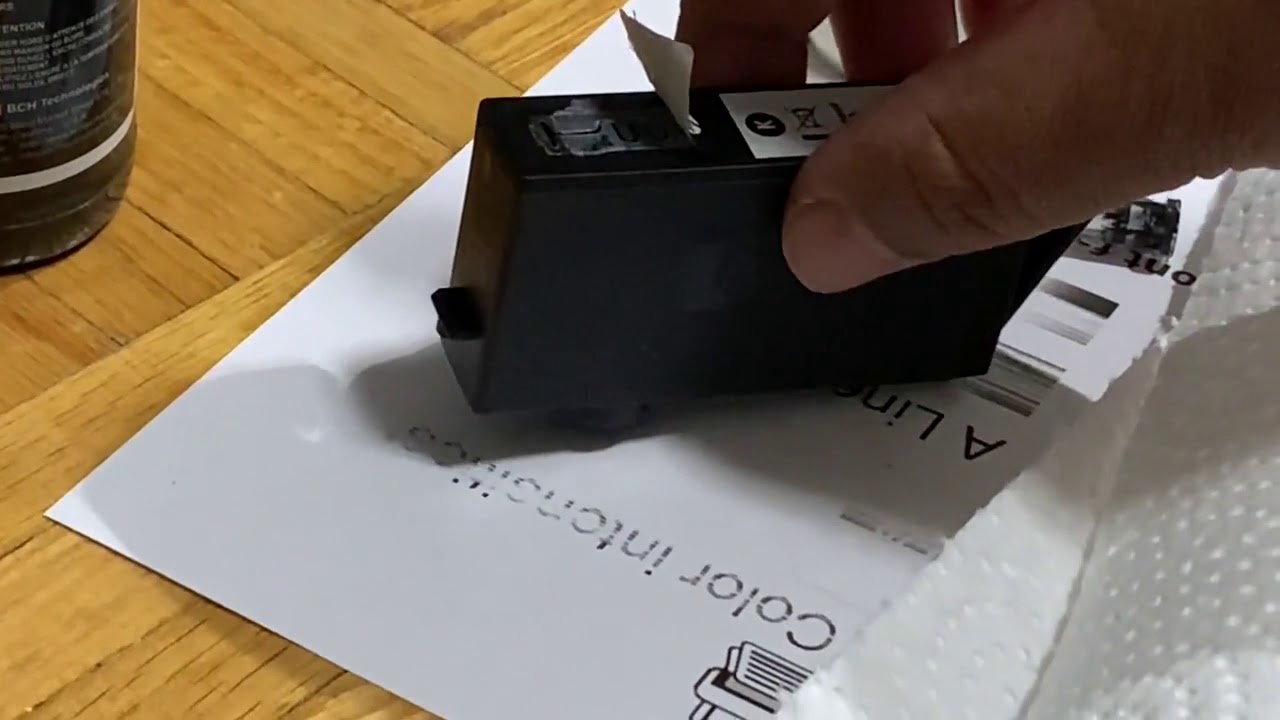 How to refill HP OfficeJet pro 6978 cartridges YouTube