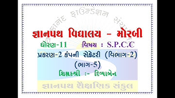 #gyanpathschool STD-11 SPCC CH-2 PART-5
